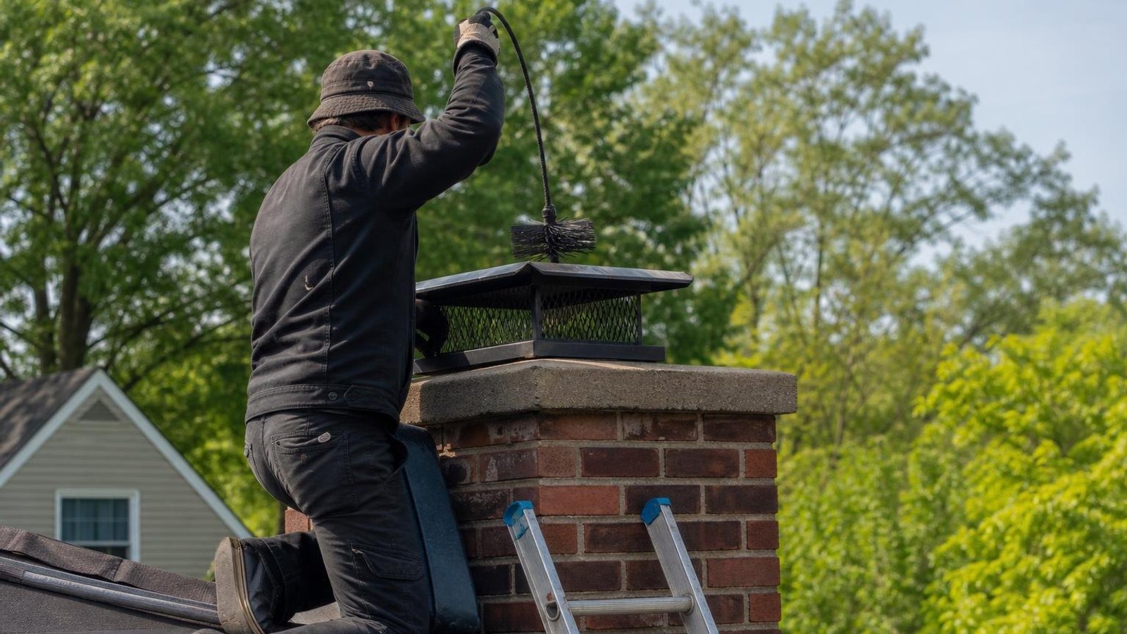 Practical chimney sweep & inspection in Montvale